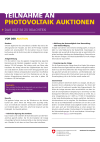 Teilnahme an Photovoltaik Auktionen