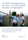 Die PEIK-Energieberatung für KMU – wir unterstützen Sie beim Energiesparen
