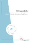 Kleinwasserkraft - Gesamtdokumentation Modul I