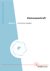 Kleinwasserkraft - Gesamtdokumentation Modul II