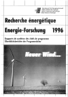 Energie-Forschung 1996 / Recherche énergétique 1996