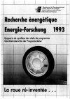 Energie-Forschung 1993 / Recherche énergétique 1993